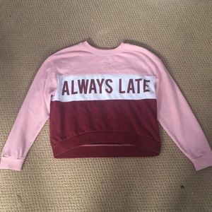Always Late Sweater
